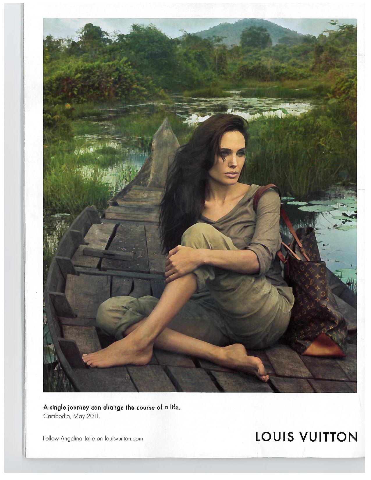 Louis Vuitton videos: Indonesian art and Angelina Jolie